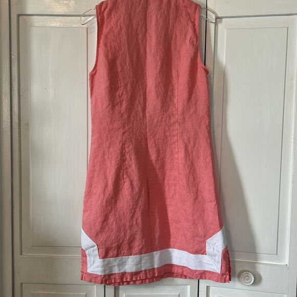 Sail to Sable Classic Sleeveless Linen Tunic Dress - Size S - Picture 9 of 11
